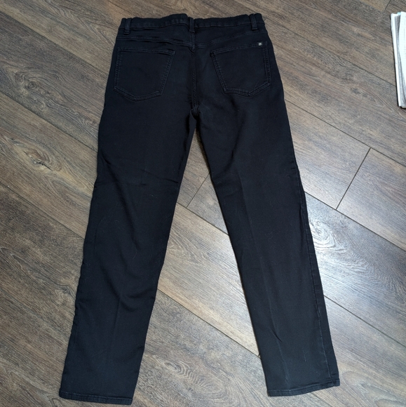Banana Republic dark blue black casual pants EUC Mens 32x30 - Picture 5 of 5